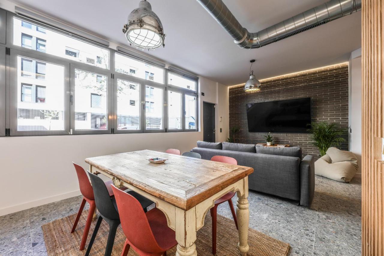 Loft Reformado Industrial Leilighet Madrid Eksteriør bilde