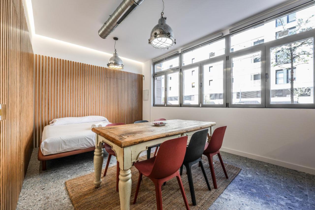 Loft Reformado Industrial Leilighet Madrid Eksteriør bilde