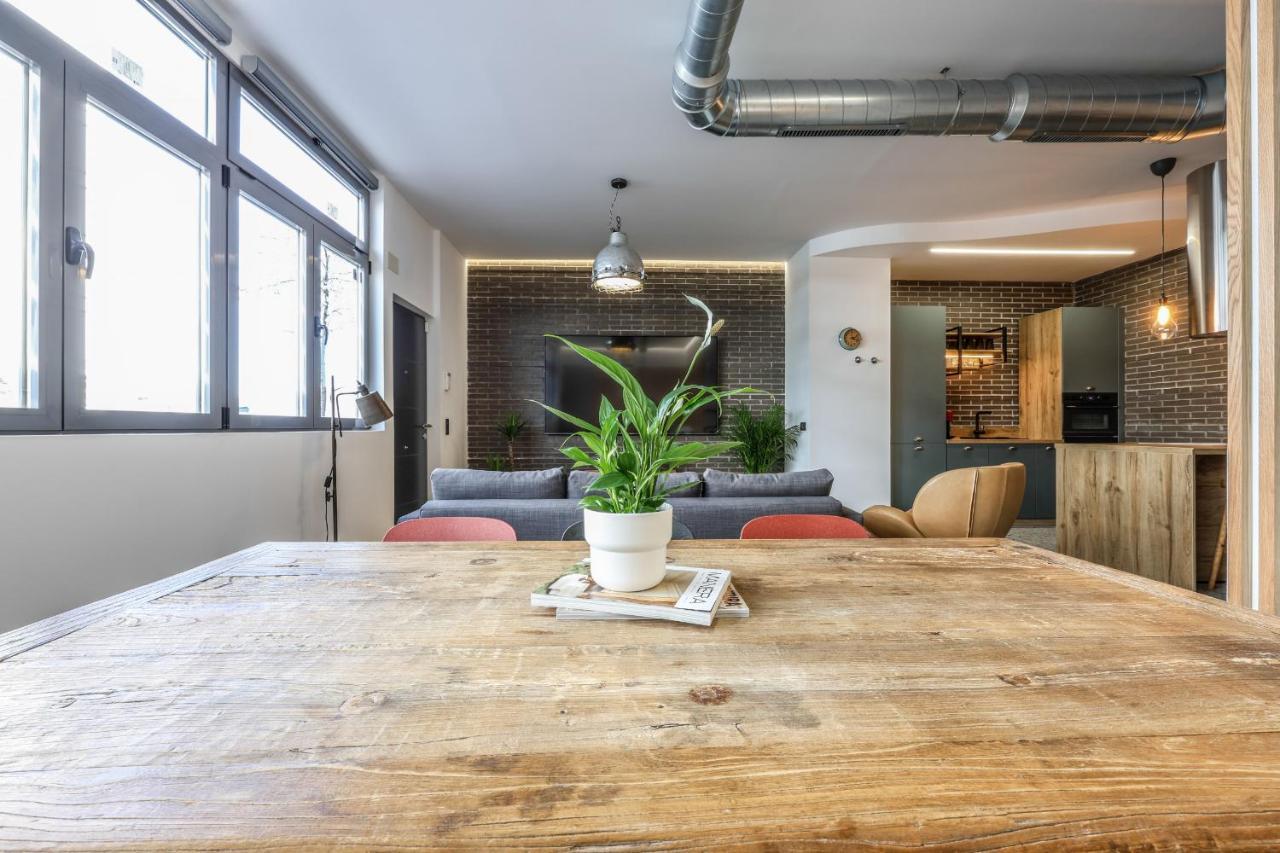 Loft Reformado Industrial Leilighet Madrid Eksteriør bilde