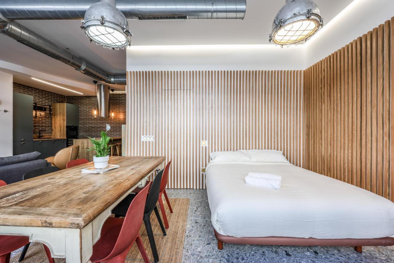 Loft Reformado Industrial Leilighet Madrid Eksteriør bilde