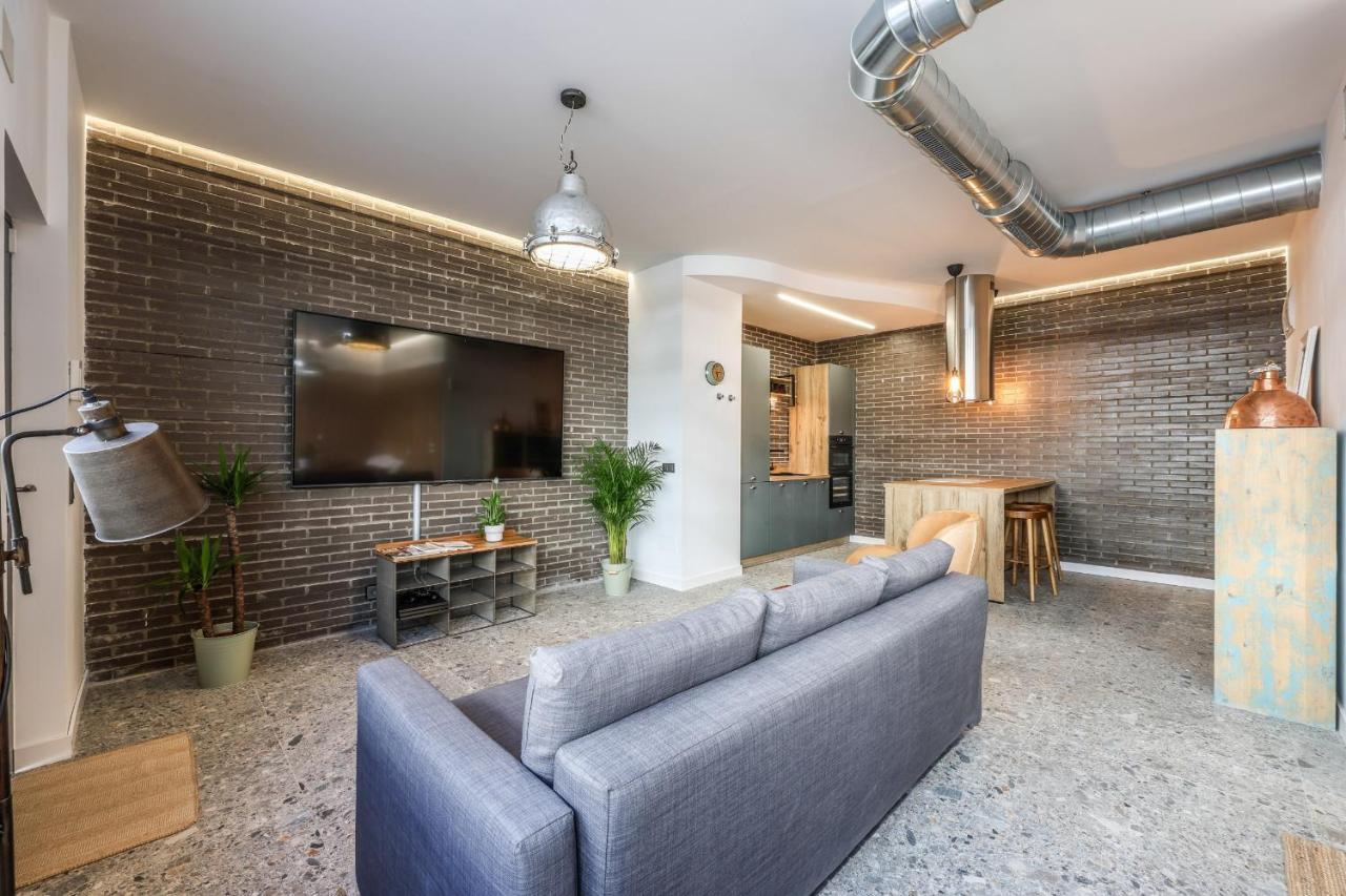 Loft Reformado Industrial Leilighet Madrid Eksteriør bilde